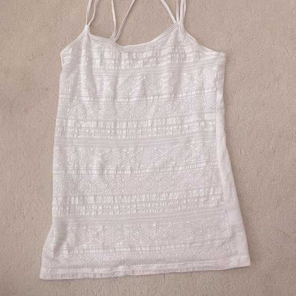 Aeropostale Tops - AEROPOSTLE White Lace Tank